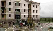 В Ингушетии взорвано здание ФСБ