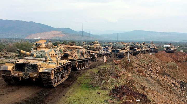 Турция объявила о целях военной операции в Африне