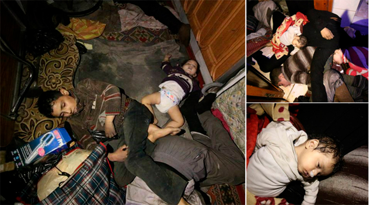 ШАМ. Резня: Более 1 тысячи жертв русско-шиитской химической атаки в Восточной Гуте ВИДЕО