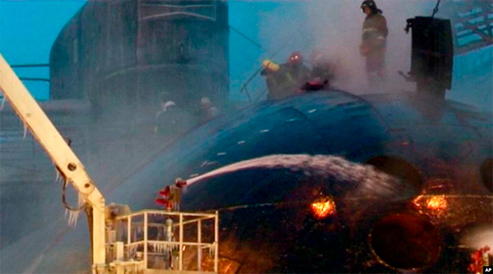 ГОСТАЙНА РОССИИ. 14 моряков сгорели не в батискафе, а на атомной подлодке