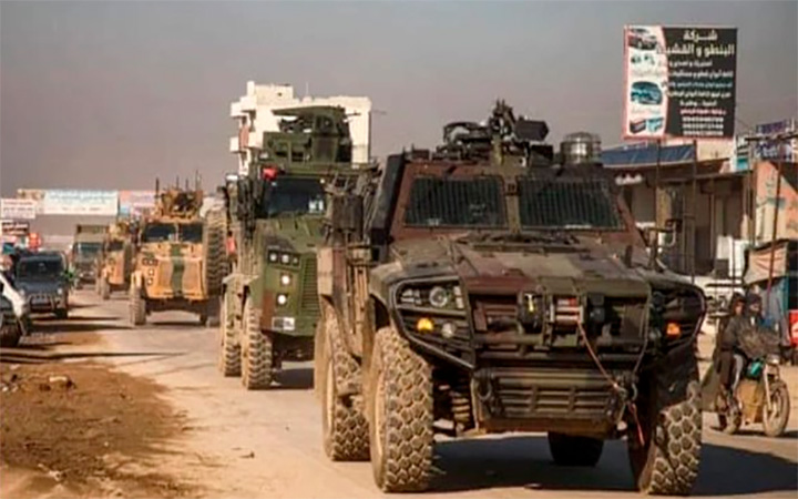 Турция ввела военную группировку в Идлиб. Столкновения между турками и асадитами 