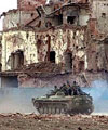 В январе 2000 года российские войска штурмовали Грозный