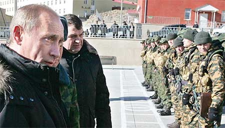 На Кавказе русский президент мечется между могуществом и бессилием