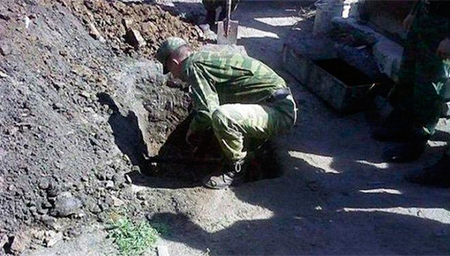 В Украине найдены захоронения людей без внутренних органов