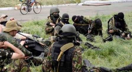 В Лисичанске взяты в плен кадыровцы