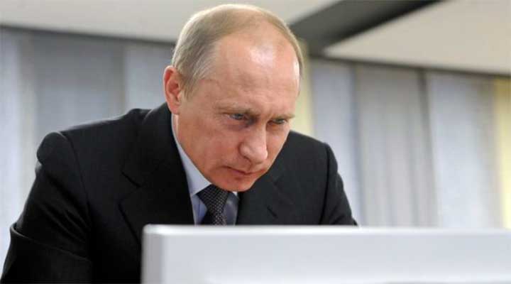 Кремлевский главарь грозит отключить интернет в России «при реальной угрозе»