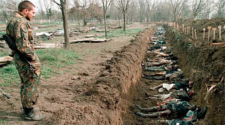 ЗНАЙ СВОЮ ИСТОРИЮ. С момента агрессии 11.12.1994 года русские войска убили 255 тысяч чеченцев, в т.ч. 42 000 детей
