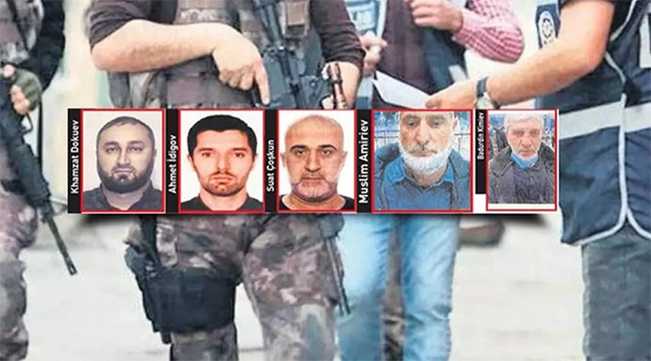 Крупный провал ФСБ в Турции. Задержана группа агентов-киллеров. 4 кадыровцев и 2 граждан Турции