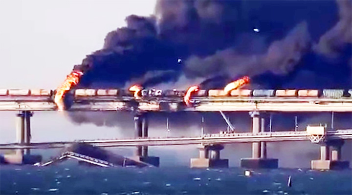 The New York Times: За взрывом на крымском мосту стоят спецслужбы Украины