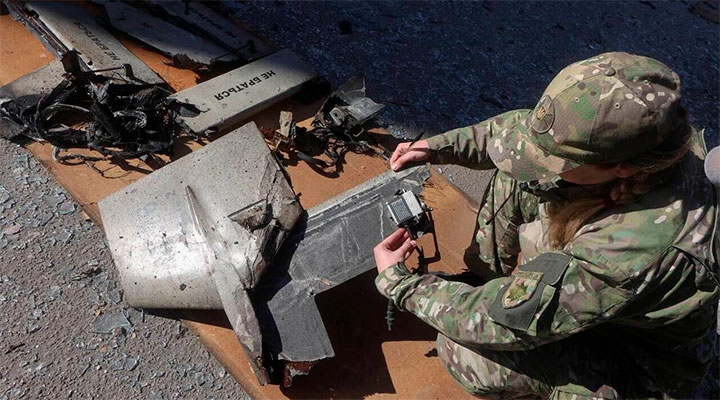 В иранских дронах, бомбящих Украину, обнаружены компоненты, изготовленные 13 компаниями США