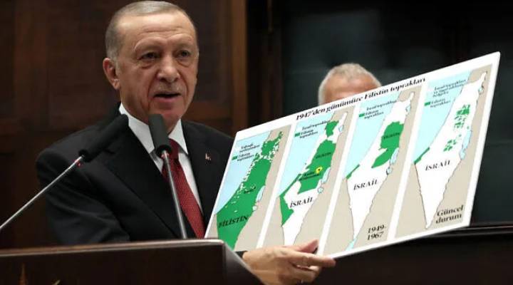 Эрдоган обвинил «Израиль» в планах захватить Турцию, объявив Газу «передовой линией фронта»