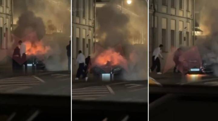 Лимузин Путина взорвался рядом с Лубянкой