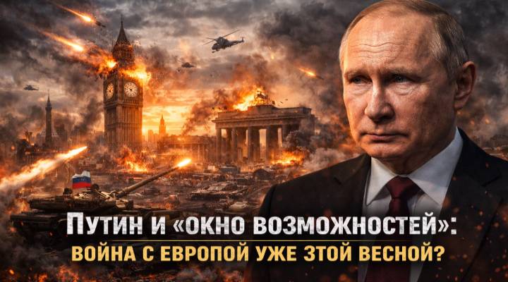 Путин и «окно возможностей»: Война с Европой уже этой весной?